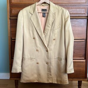 Vintage Calvin Klein 100% Silk Blazer